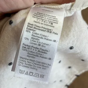 madewell cotton-linen lorelei clip polka dot mini dress thumbnail 6