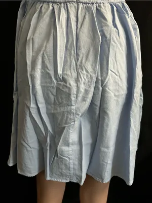 Zesica Strapless Light Blue Ruffle Top Sundress MD thumbnail 10