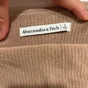 Abercrombie & Fitch Ribbed Knit Camisole Tank Top Brown Minimalist Size Large thumbnail 3