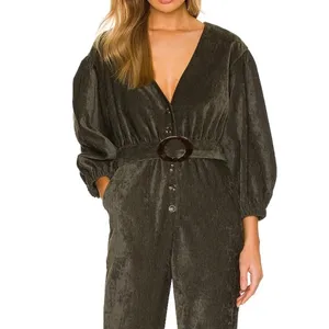 NWT Tularosa Meira Jumpsuit in Olive‎ Green Size Large thumbnail 3