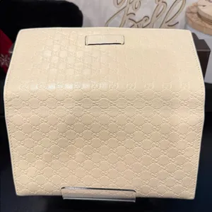 ‼️SALE‼️ Gucci Cream/Off White Mini Guccisima Embossed Leather Wallet thumbnail 11