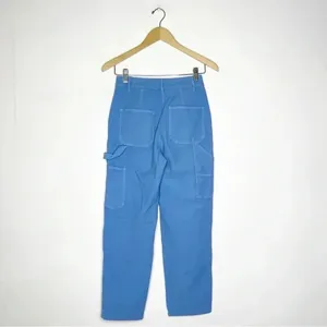 Wilfred Free Brennan Pant in Blue Size 0 Aritzia Cargo Utility Carpenter thumbnail 6