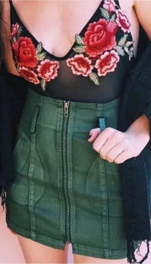 LF Waxed Skirt thumbnail 1