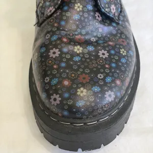 True Craft Korri 3 Floral Combat Boots Black Multicolor Lace Up Side‎ Zip 9.5 M thumbnail 8