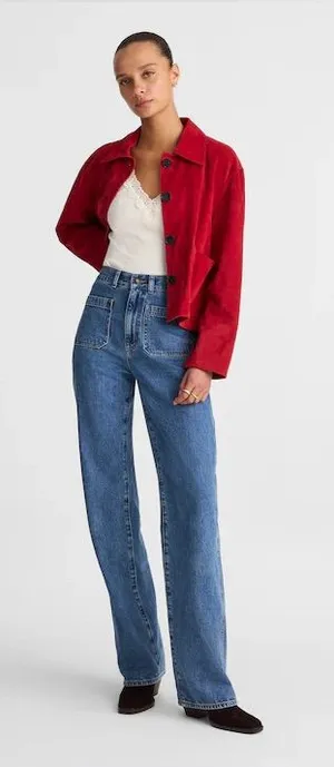 Madewell The Cleo Straight Jean Size 30 thumbnail 1