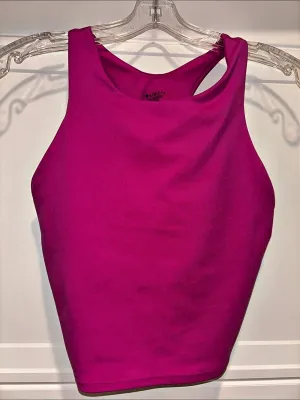 Athleta Conscious Crop Women's Pink Tank Top Medium thumbnail 1