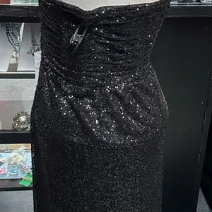 Nightway sz 10 black long formal dress thumbnail 3
