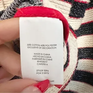 Cabi Cruise Blazer Size 6 Striped Double Breasted‎ Gold Button Old Money Yacht thumbnail 8