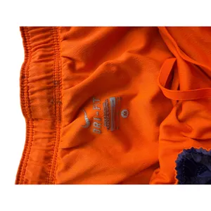 Nike Dri-FIT Tempo Running Shorts Purple Zebra Print Orange Trim Women's M thumbnail 7
