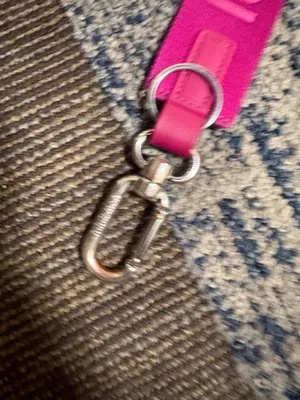 Lululemon Pink Keychain Never Lost thumbnail 2