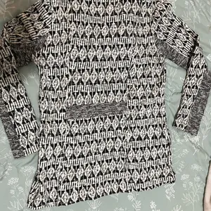 Lucky Brand Long Knit Moto Sweater Jacket Cardigan Size M thumbnail 7