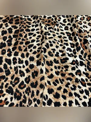 PrettyLittleThing Plus Leopard Satin Lace Cut Out Maxi Dress 18 NWT thumbnail 13