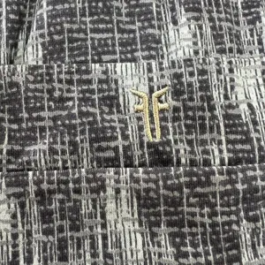 FRYE‎ Premium Sleepwear Mens Large Flannel Print Notched Set Gray Cotton Blend thumbnail 8