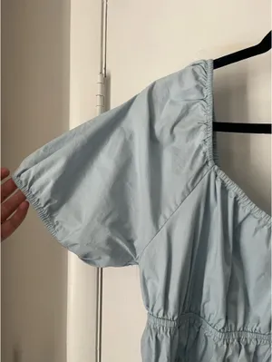 Blue cotton dress BP thumbnail 2