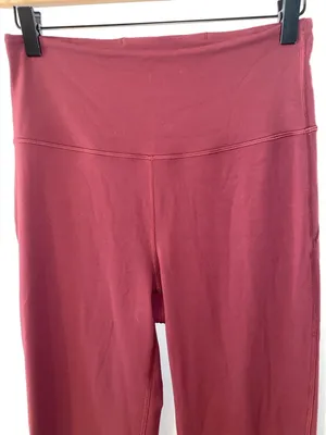 Lululemon Athletica Groove Nulu High Rise Flare Full Length Leggings Size 8 EUC thumbnail 2