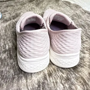 Skechers Slip-ins Go Walk Flex Womens Fashion Sneakers in Mauve Size 8 thumbnail 5