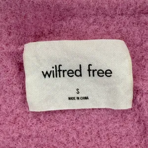 Aritzia Wilfred‎ Free Hush Knit Pink V-Neck Pullover Sweater Small Knitwear thumbnail 4