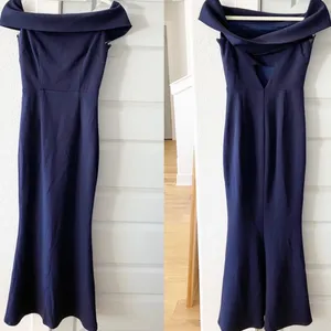 Katie May X Noel‎ And Jean Legacy Gown in Navy 2 thumbnail 3