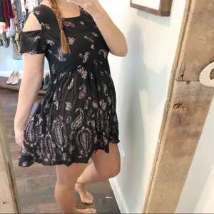 Raga size medium floral paisley NWT babydoll dress thumbnail 7