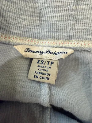 Tommy Bahama Waffle Knit Tobago Bay Full Zip Hoodie & Shorts Set Size XS/Small thumbnail 12
