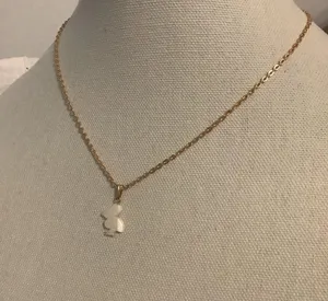 Vintage Pelican Pendant & New Chain thumbnail 4