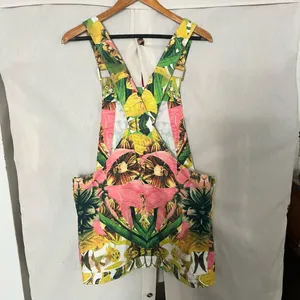 Finders Keepers Tropical Overall Denim Dress thumbnail 5