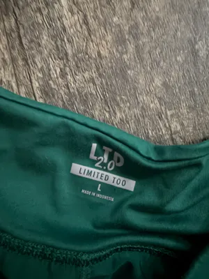 Pleated Tennis Skirt Green Size L thumbnail 2