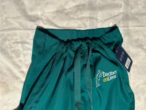 Cherokee Teal Unisex Scrub pants with Embroidered Logo size M thumbnail 7