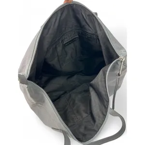 Rebecca Minkoff washed nylon tote Grey Large Shoulder Bag Overnight Commuter thumbnail 3