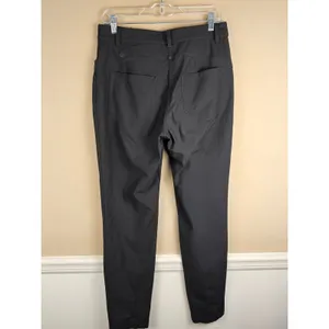 Lululemon Womens Black City Sleek 5 Pocket High Rise 7/8 Pants 10 thumbnail 2
