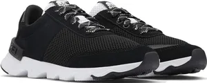 Sorel Kinetic Lite Lace Sneakers Suede Breathable Mesh Lace Up Black 8.5 thumbnail 1