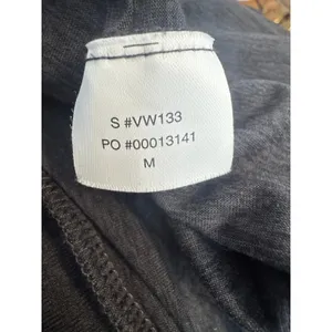Vuori Daydream Crew Long Sleeve Performance Top Heather Charcoal Gray Size Med thumbnail 5