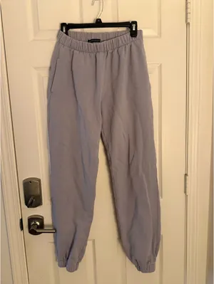 Brandy Melville Sweatpants Blue Grey thumbnail 2