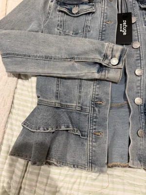 Refuge Ruffle Jean Jacket thumbnail 2