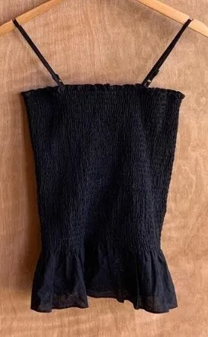 Anthropologie Mauve Ribbed Tank Top thumbnail 1