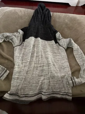 Buckle Grey long sleeve shirt with hood BKE thumbnail 2