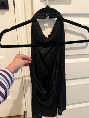 Black Sequin going out top thumbnail 3