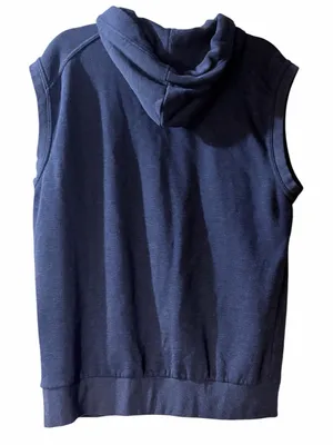 Divided by H&M Blue Sleeveless Zip Up Hoodie thumbnail 2