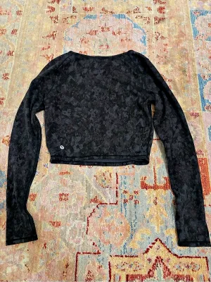 Lululemon Wunder Train Cropped Long Sleeve Shirt thumbnail 4