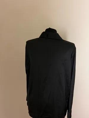Classic Black Satin Button thumbnail 4