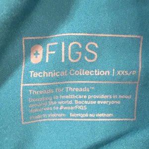 Figs Blue Joggers with Gray Accents thumbnail 6