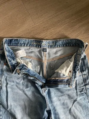 American Eagle wide leg high rise jeans thumbnail 3
