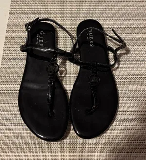 Guess Patent Leather Strappy Sandals thumbnail 1