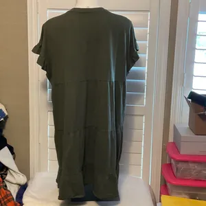 Olive Green Midi Dress Size XL thumbnail 4