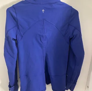 Lululemon Ivivva blue zip up athletic jacket thumbnail 3