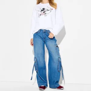 Disney Mickey Mouse Cupid Valentine White Graphic Sweatshirt Pullover Small‎ NEW thumbnail 4