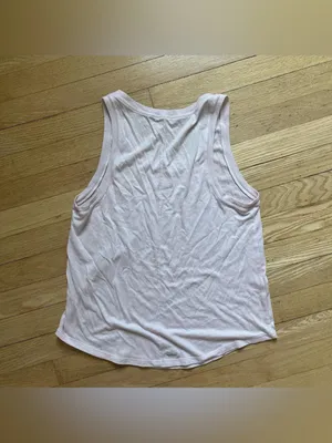 ALO Yoga Soft Blush Scoop Neck Tank thumbnail 3