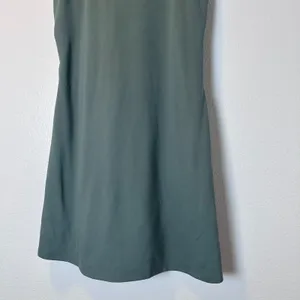 Girlfriend Collective‎ Size-M Lola Active Dress with Shorts Fog Green thumbnail 6