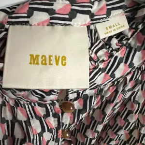 Anthropologie Women's Blouse Top‎ Shirt Maeve Prema Flora Small Button High Neck thumbnail 5
