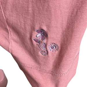 Vintage Disney Winnie the Pooh Eeyore Pink Polo M Y2K Soft Girl Disneycore thumbnail 4